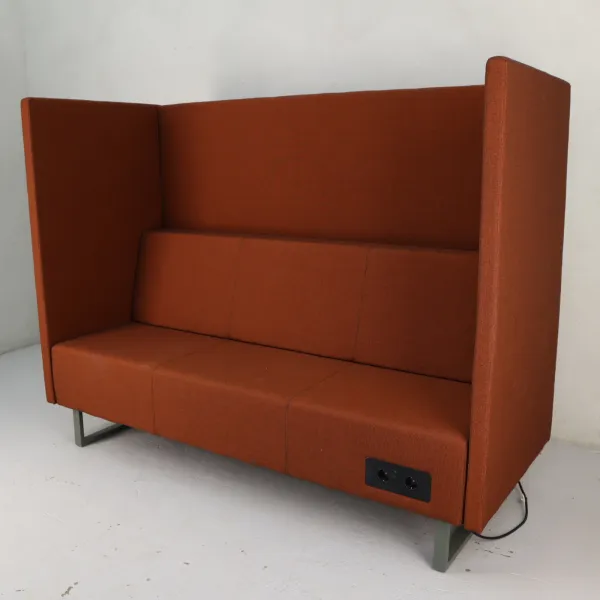 Soffa U-sit 3-sits Johanson Design Red, Orange
