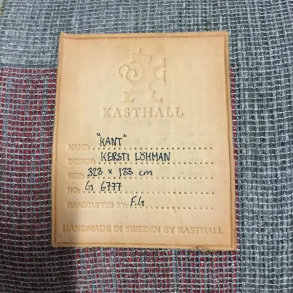 Matta Kant Kasthall Red, Gray