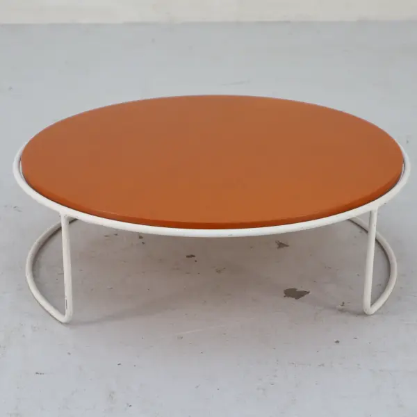 Soffbord   Vitt, Orange