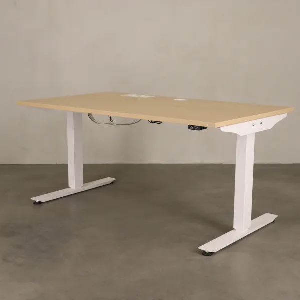 Höj- och sänkbart skrivbord, Hs bord EFG Vitt