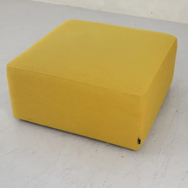 Sittpuff Mags Ottoman Hay Yellow