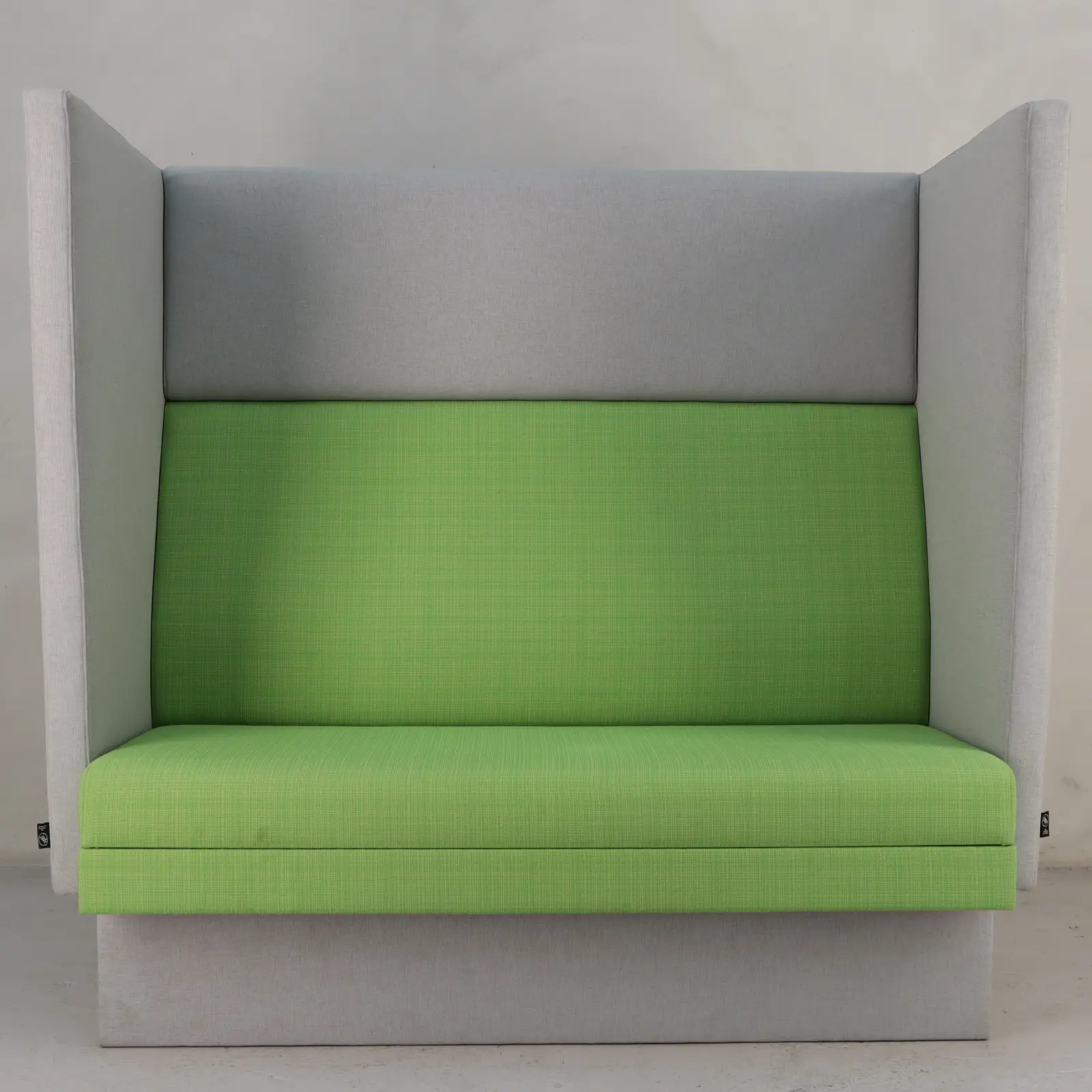 Bås / Soffa 3-sits  Green, Gray