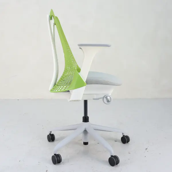 Kontorsstol Sayl Herman Miller Green, White, Gray