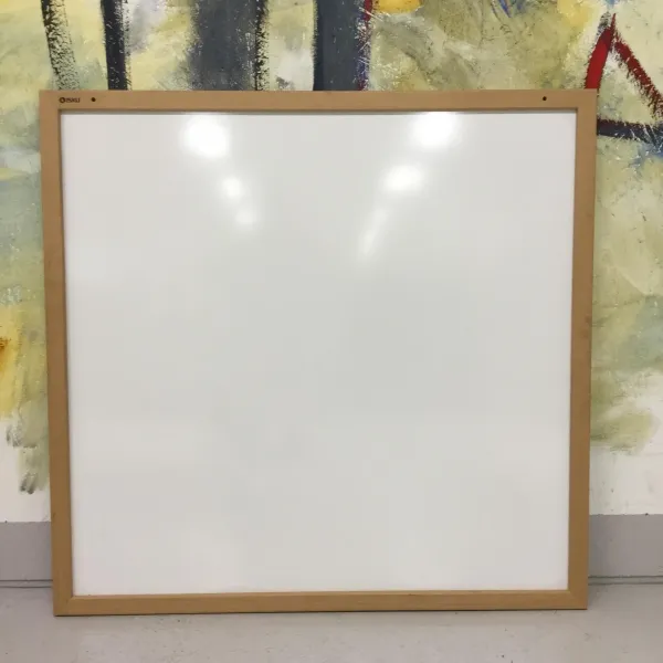 Whiteboard magnetisk Isku Vitt