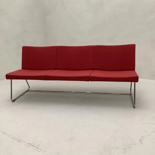 Soffa 3-sits  Red