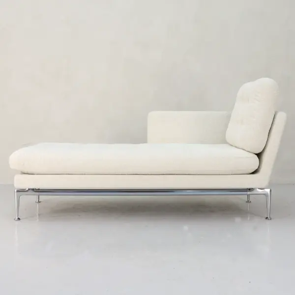 Dagbädd Suita Chaise Longue Classic Vitra White