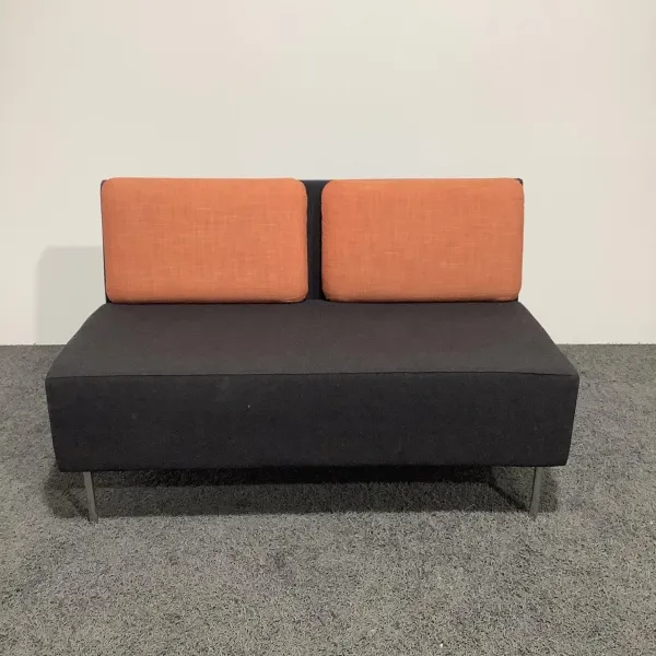 Soffa Offecct Black, Orange