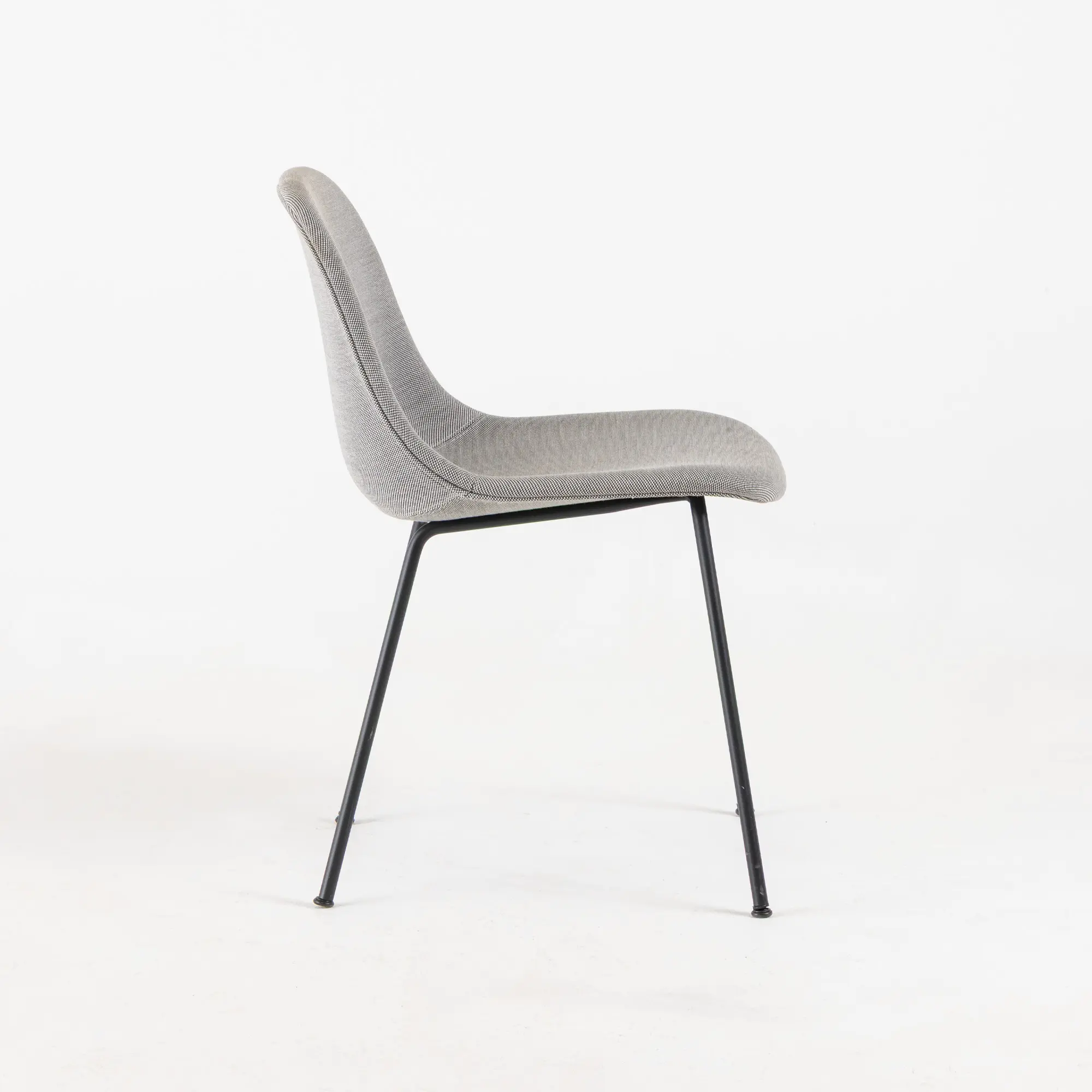 Konferensstol Fiber Muuto Black, Gray