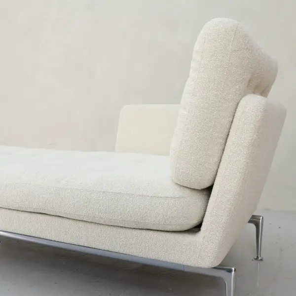 Dagbädd Suita Chaise Longue Classic Vitra Vitt