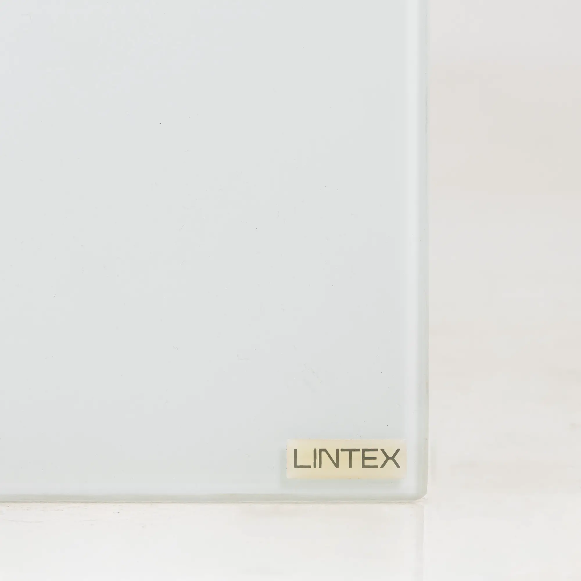 Whiteboard glas magnetisk Lintex Vitt