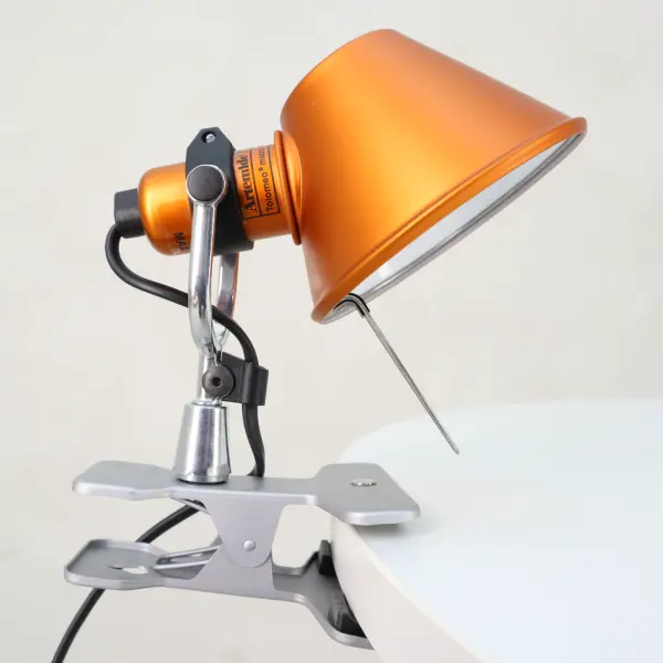 Tolomeo Micro Pinza Artemide Orange