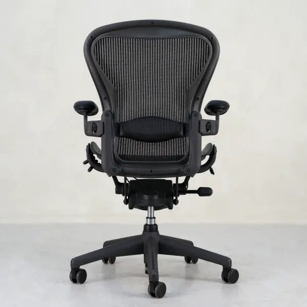 Kontorsstol Aeron Medium Herman Miller Svart