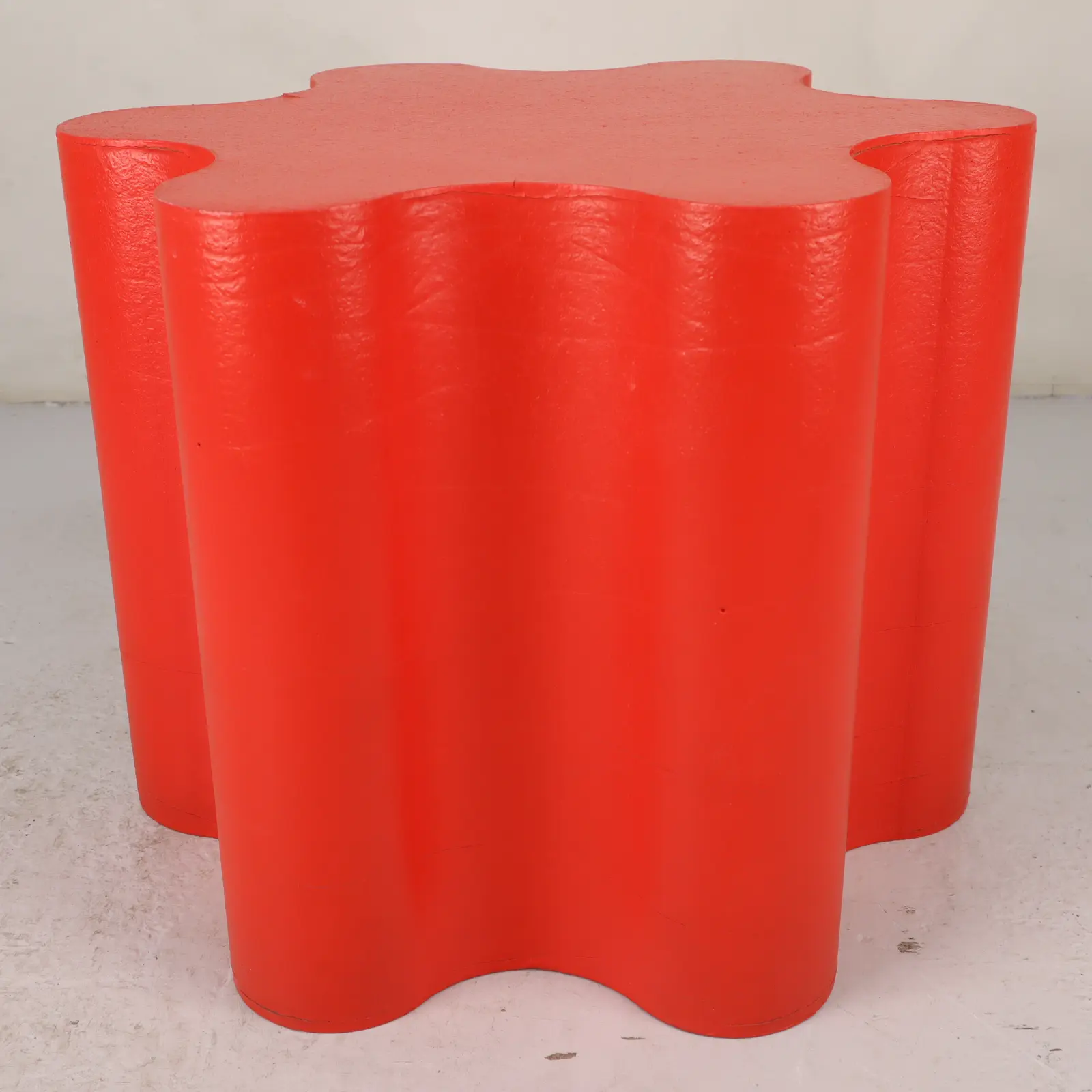 Sittpuff Flower Offecct Red