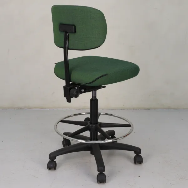 Kontorsstol Studio, hög kolv Savo Green, Black