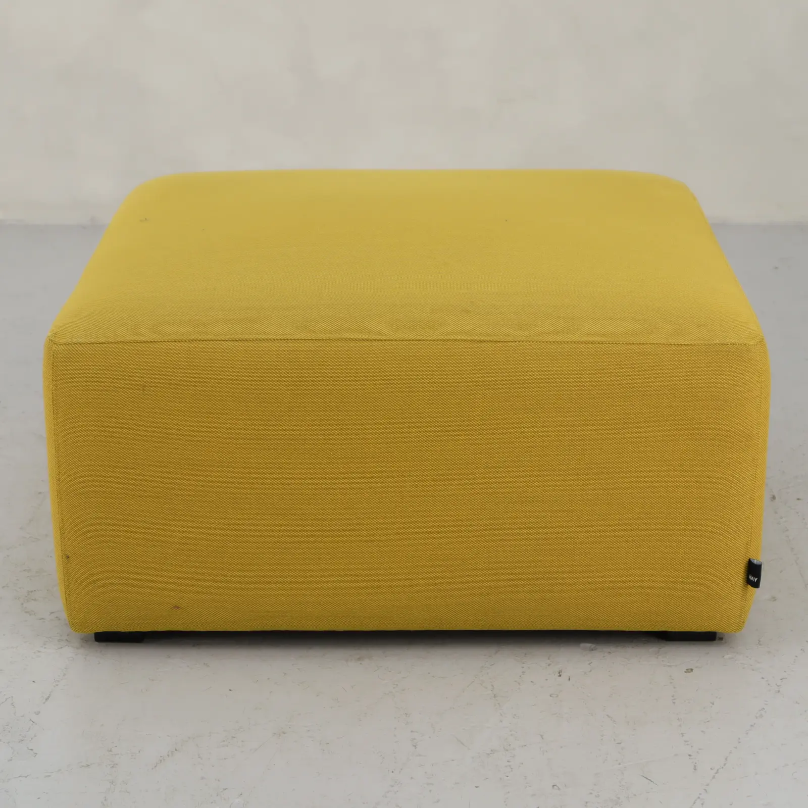 Sittpuff Mags Ottoman Hay Yellow