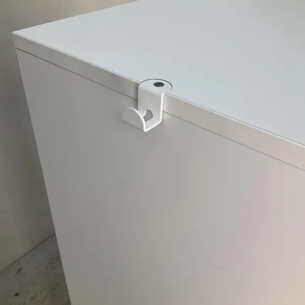 Skåp galant med dörrar 3xA4 Ikea White