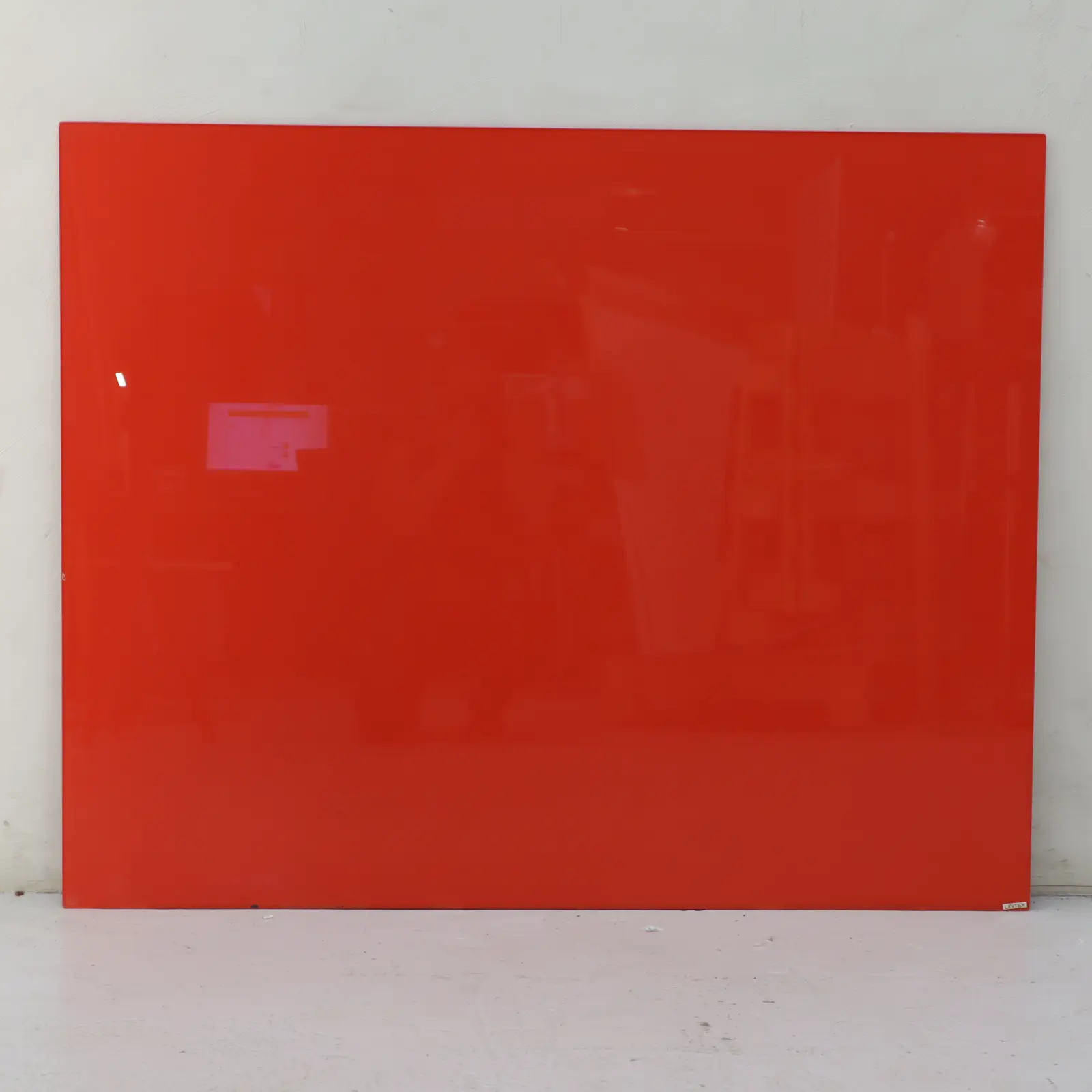 Whiteboard Mood Wall glas magnetisk Lintex Red