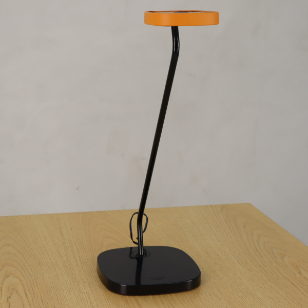 Bordslampa Trace Luxo Svart, Orange
