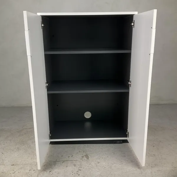 Skåp galant med dörrar 3xA4 Ikea White