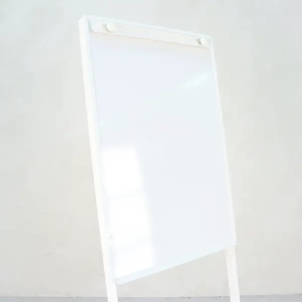 Whiteboard på hjul magnetisk  White