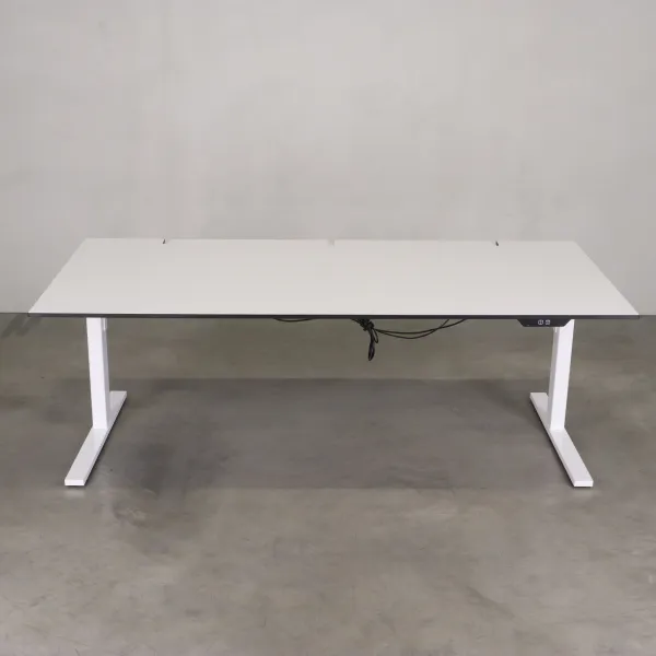 Höj- och sänkbart skrivbord, Hs bord  Svart, Vitt