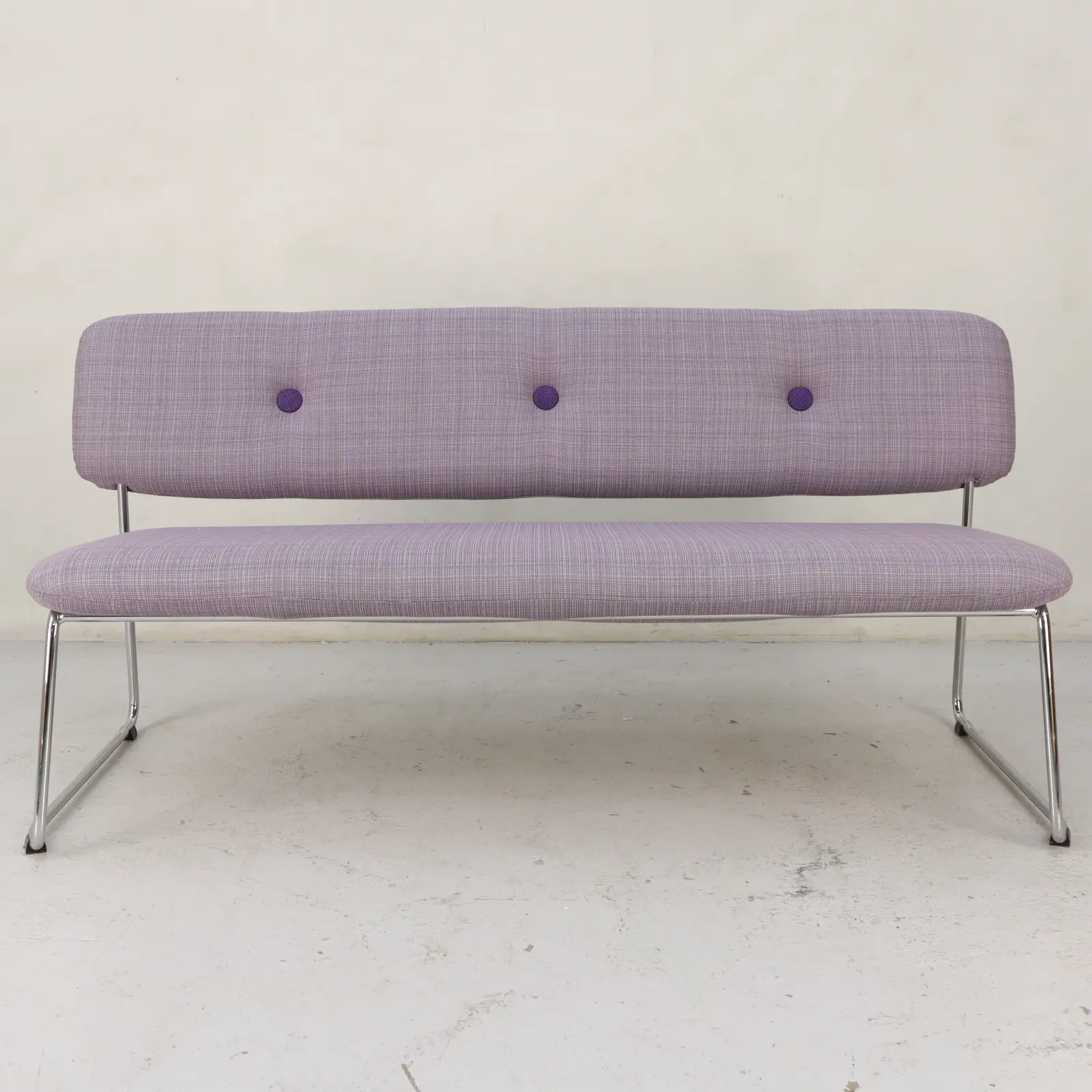 Soffa Dundra S74 2-sits Blå Station Purple