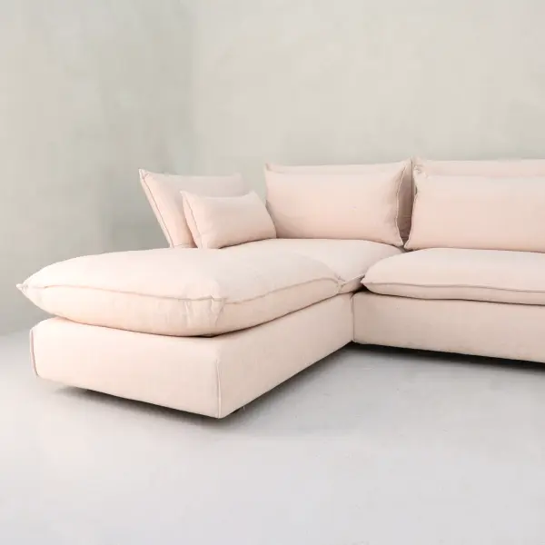 Soffa Mariposa Corner 3-sits Vitra Rosa