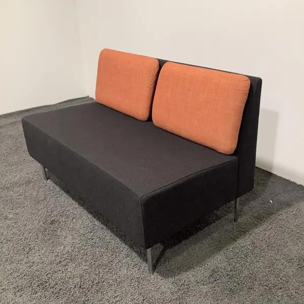 Soffa Offecct Black, Orange