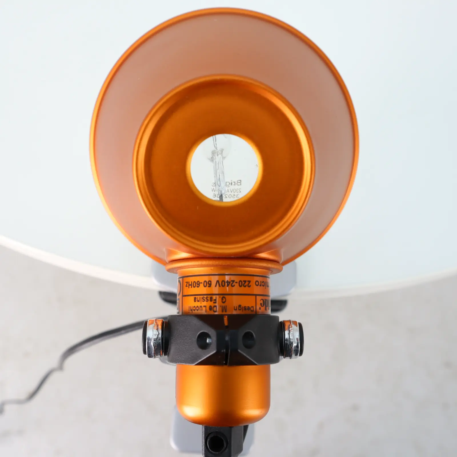 Tolomeo Micro Pinza Artemide Orange