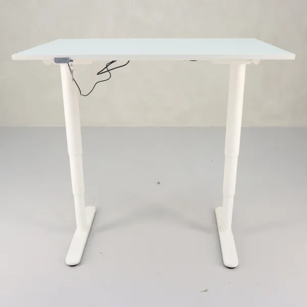 Höj- och sänkbart skrivbord Bekant, Hs bord Ikea White