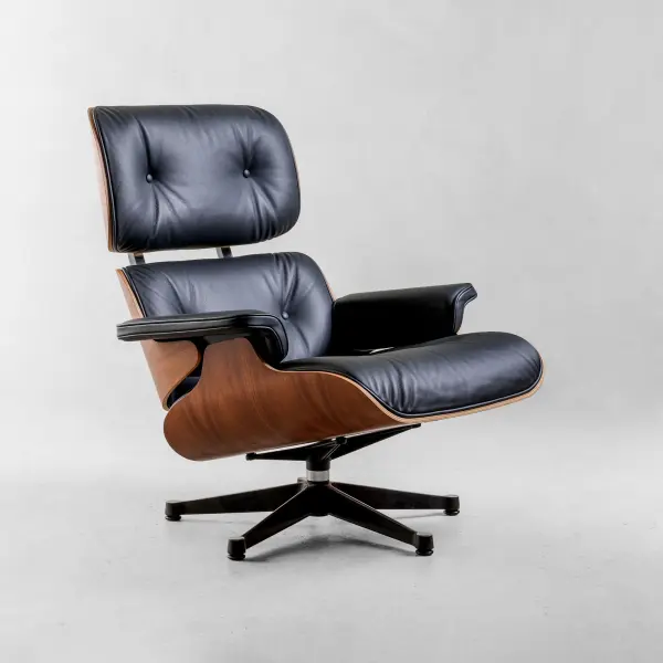 Fåtölj Lounge Chair Ottoman Vitra 