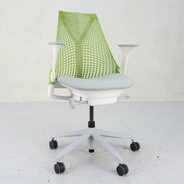 Kontorsstol Sayl Herman Miller Green, White, Gray