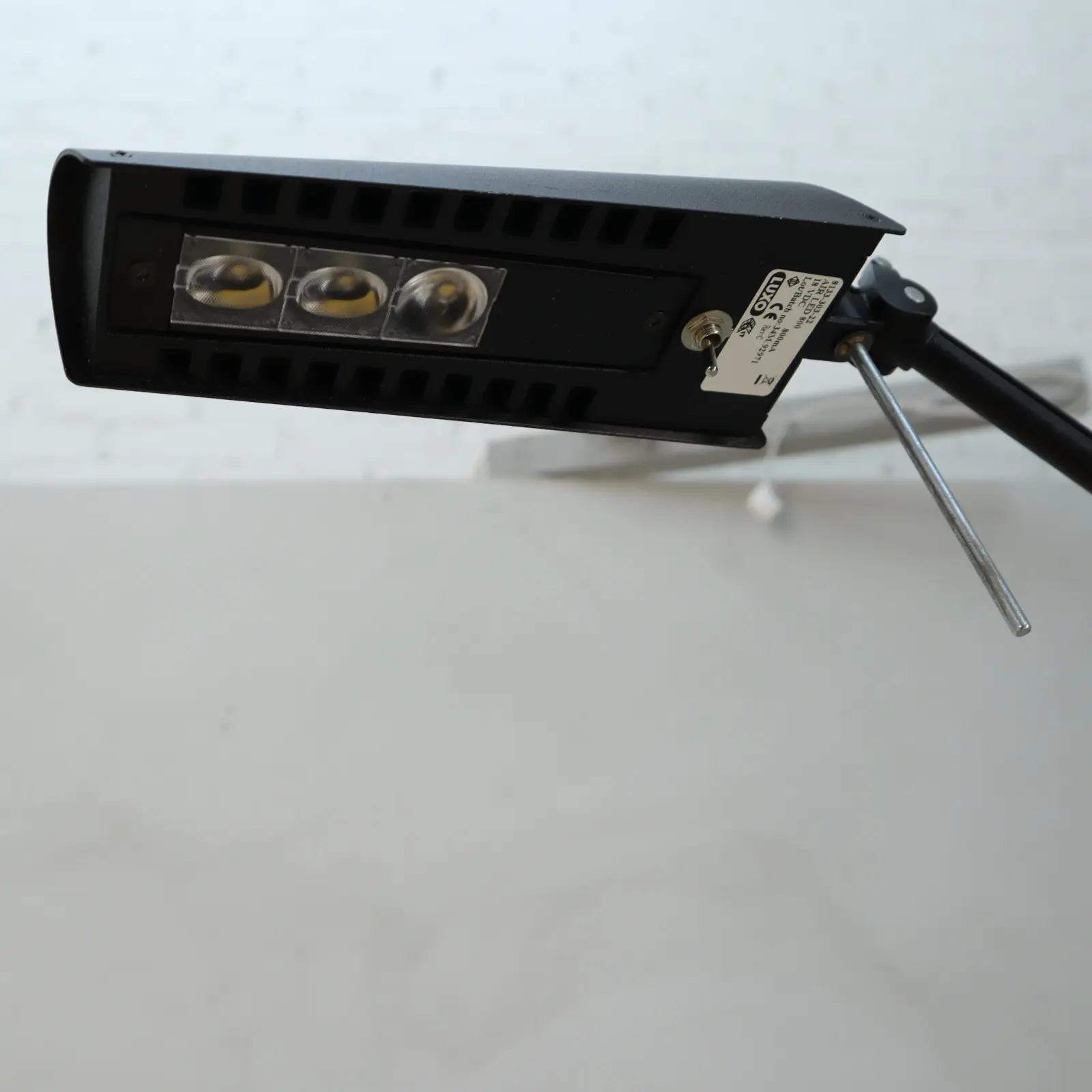 Skrivbordslampa Air Led Luxo Svart