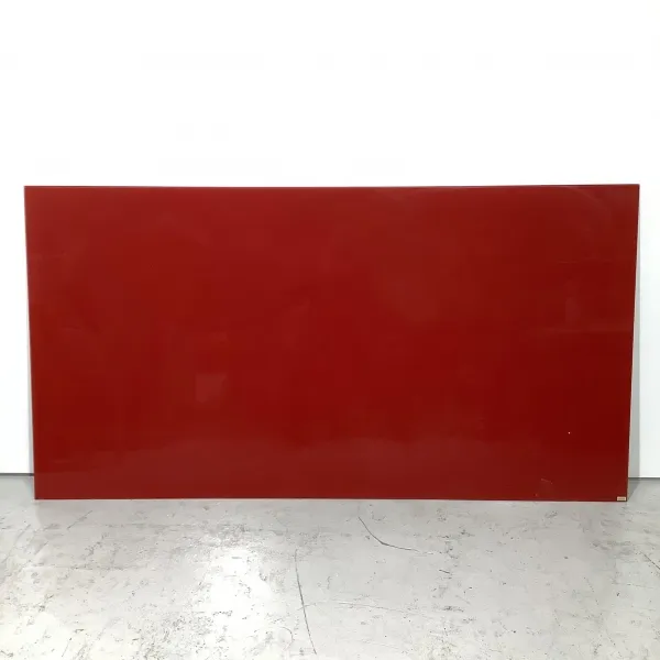 Whiteboard glas magnetisk  Lintex Röd
