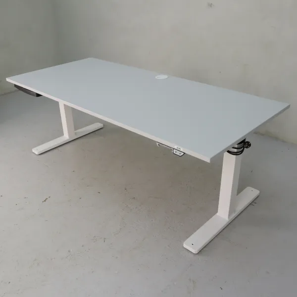 Komplett höj- och sänkbart skrivbord 2-pelare P-serie, Hs bord